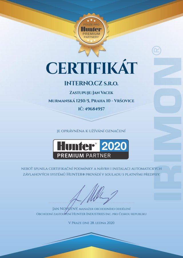 Certifikát 